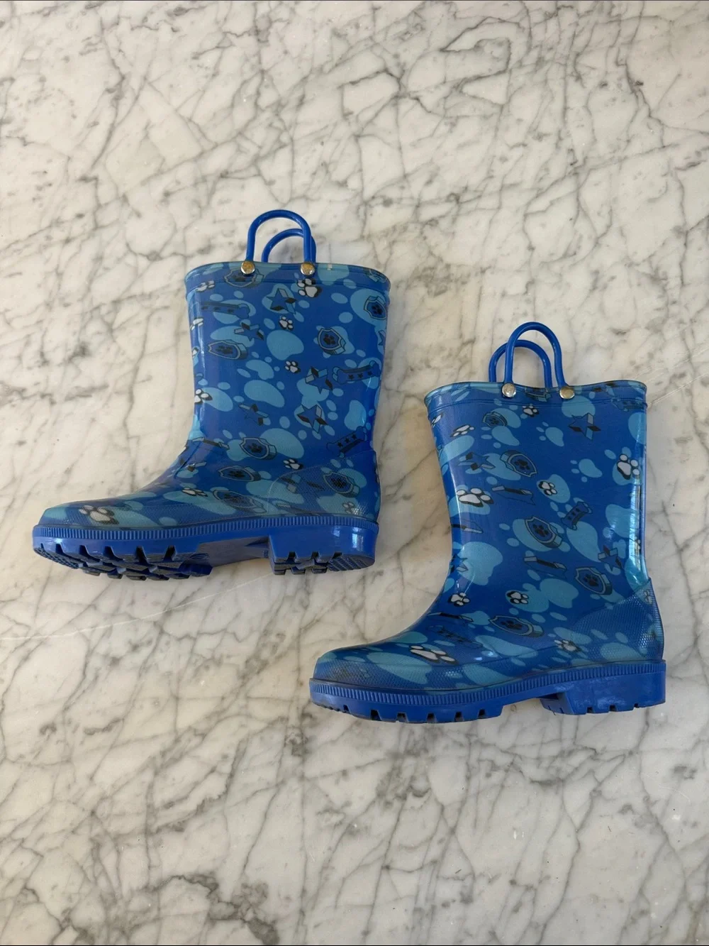 Kids Paw Patrol Rain Boots size 1 youth